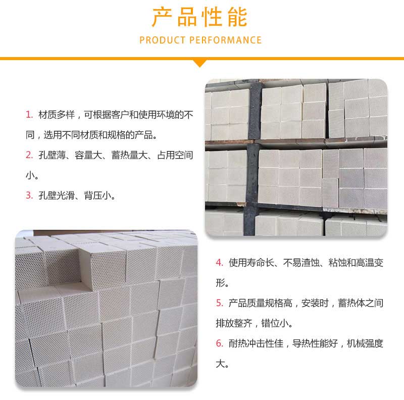 陶瓷蜂窩體產品性能